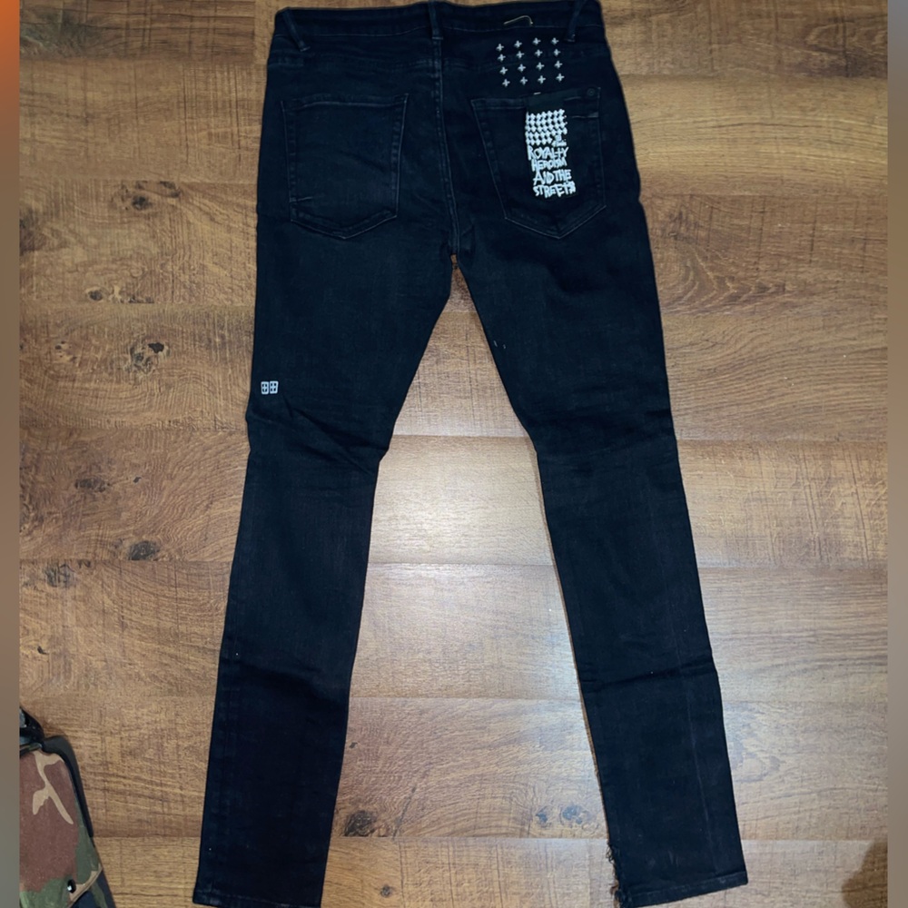 KSUBI BLACK SKINNY JEANS